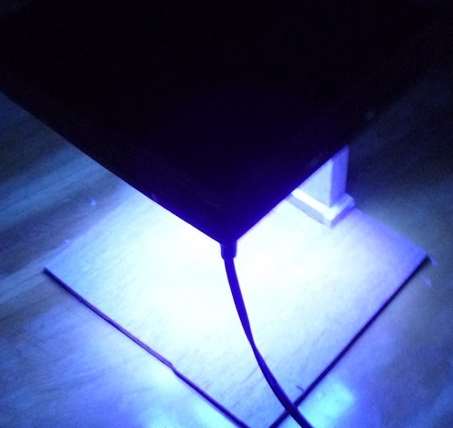 UV LED PCB Curing Lamp Illuminated